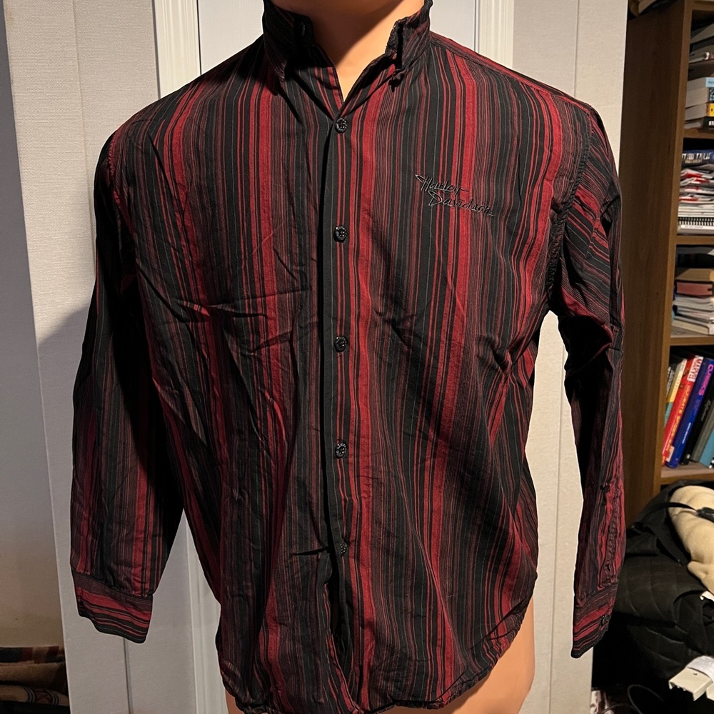 Genuine Harley-Davidson long sleeve button up shirt XL